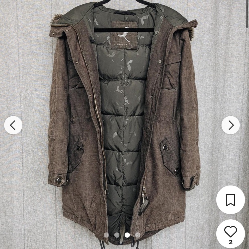 ARITZIA Community Paradigm Parka Coat